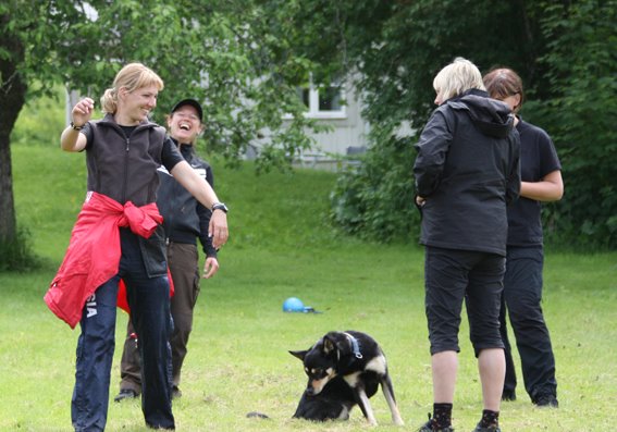 Det ska vara kul att träna hund! foto. A. Holmström